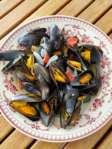 Comment faire cuire des moules au chorizo à la cocotte minute ?