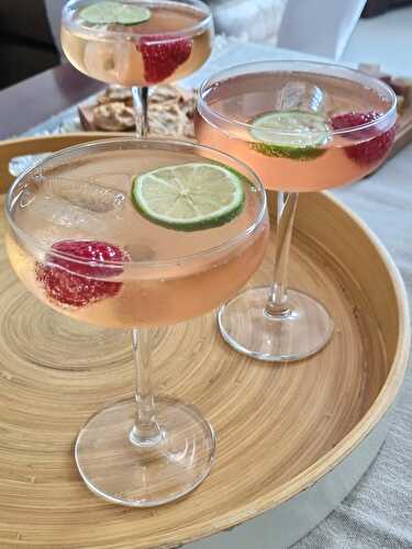 Comment faire un cocktail avec du Lillet rosé ?