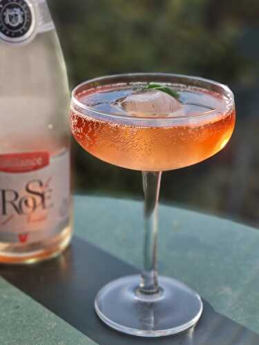 Ma recette Girly du cocktail Pink Lillet Spritz