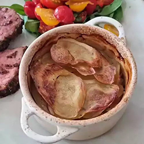 La recette des pommes de terre boulangères