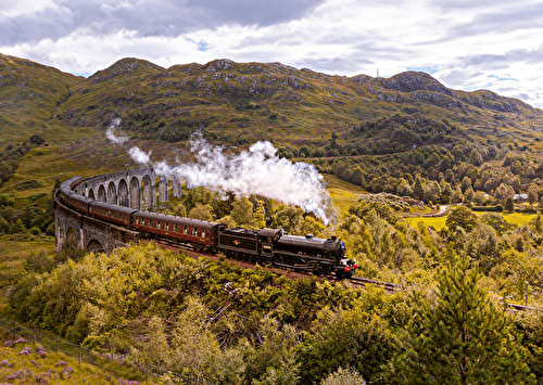 Où bien voir le train à vapeur de Harry Potter en Ecosse ?