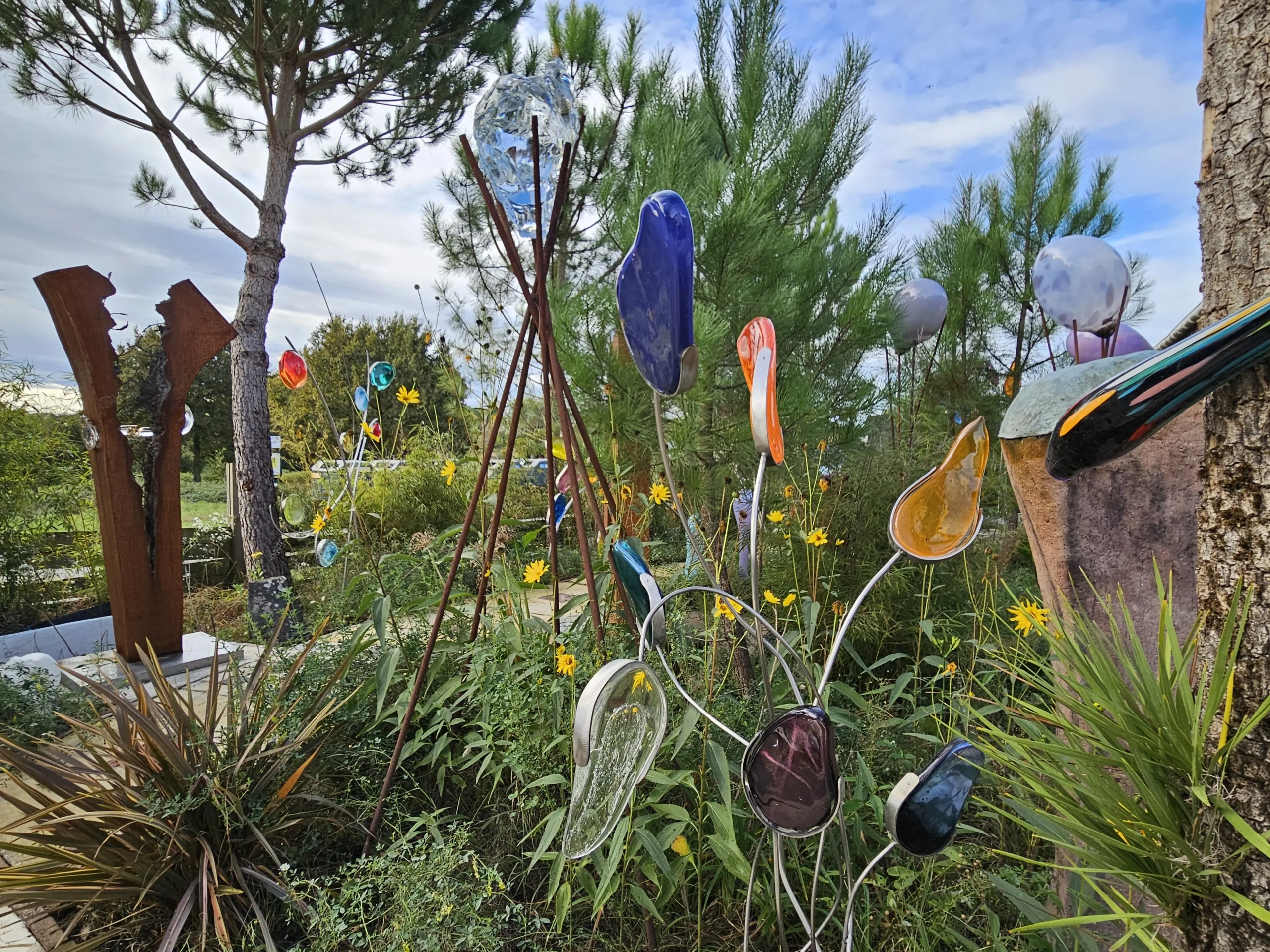 Xavier Carrère, Sculpteur de verre dans les Landes (Magescq)