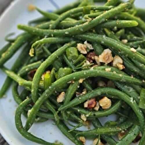 La recette de salade de haricots verts de Ottolenghi