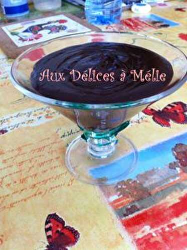 Crème au chocolat - Le blog de Aux Délices à Mélie