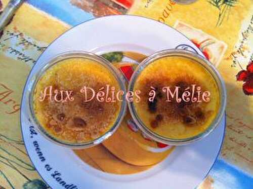 Crème brûlée - Le blog de Aux Délices à Mélie