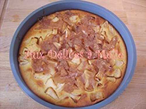 Gâteau normand aux pommes - Le blog de Aux Délices à Mélie