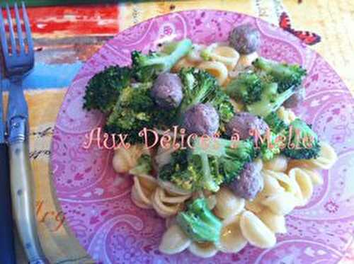 Orecchiette brocoli-saucisse