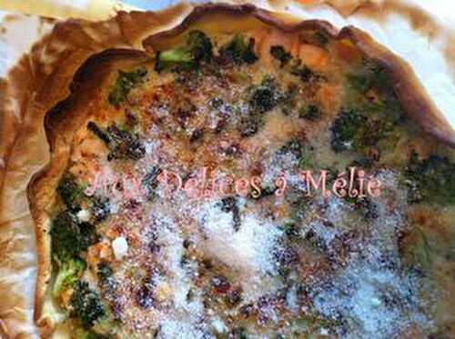 Quiche Saumon-Brocoli