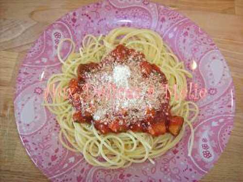 Spaghetti Primavera - Le blog de Aux Délices à Mélie