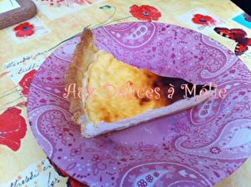 Tarte express au fromage blanc