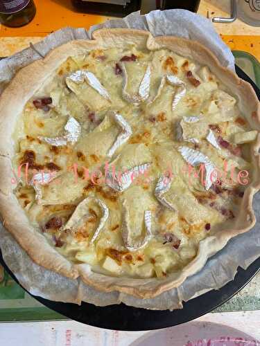 Quiche pommes camembert