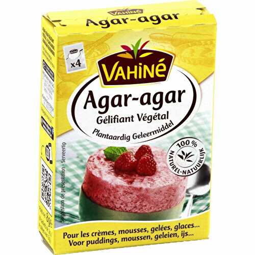 Agar agar ou gélatine animale?