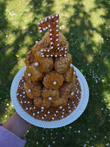 Croquembouche ou choux au craquelin