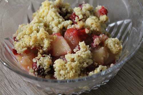 Crumble multi-fruits