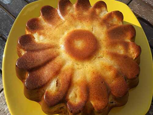 Gâteau aux pommes et au mascarpone