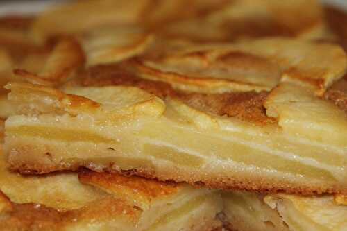 Gâteau invisible aux pommes