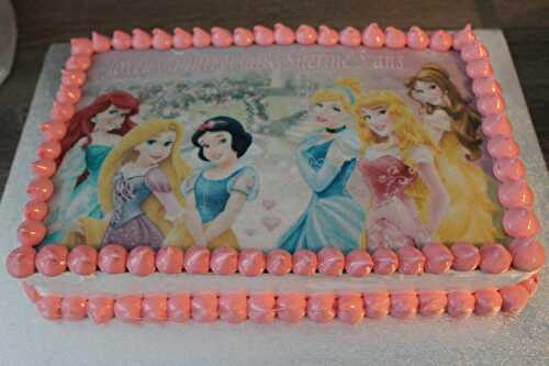 Gâteau pour les princesses! (idée déco)
