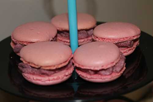 Macarons à la framboise