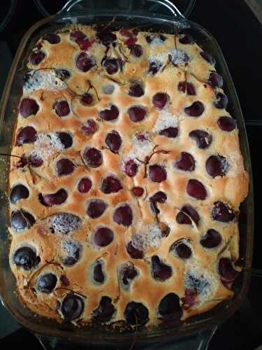 Mon clafoutis aux cerises