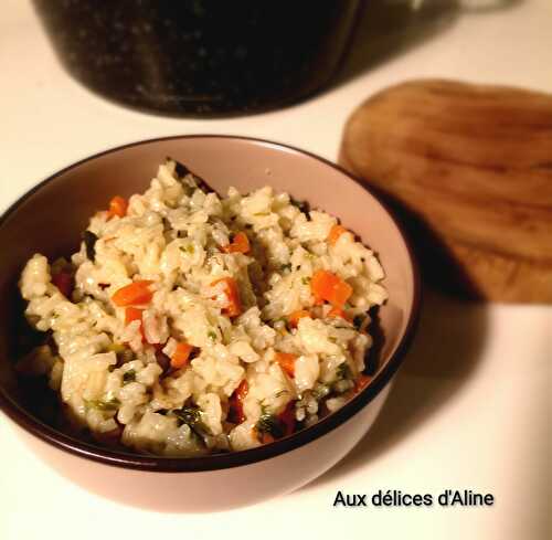 Risotto aux légumes d'hiver