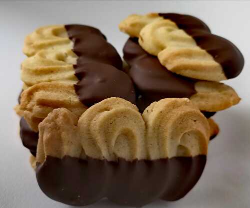 Sablés viennois ou Spritz au chocolat