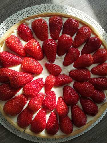 Tarte aux fraises