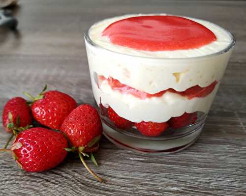 Tiramisu à la fraise