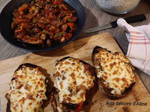 Poêlée de légumes et d'aubergines frites ou makmour