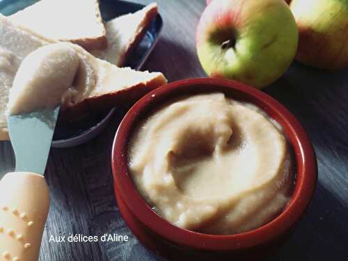 Beurre de pommes à l'érable