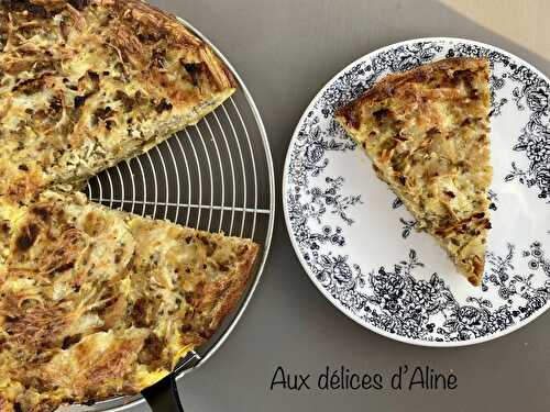 Tarte à l’oignon et à la viande hachée