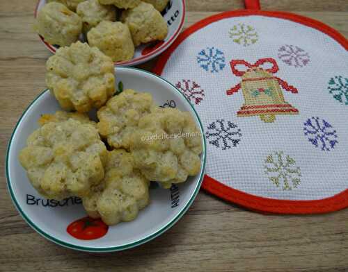 Biscuits salés aux noix de cajou et emmental