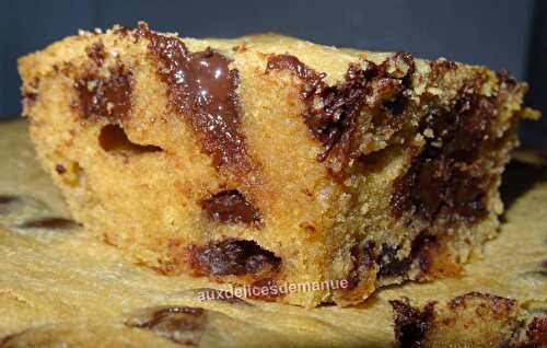 Blondie Brownie au chocolat noir