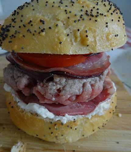 Burger aux saveurs italiennes