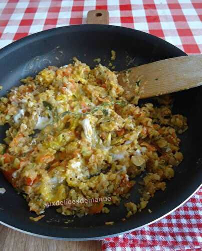 Compotée de courgettes et  tomates à l’œuf (ou pas) -Light-