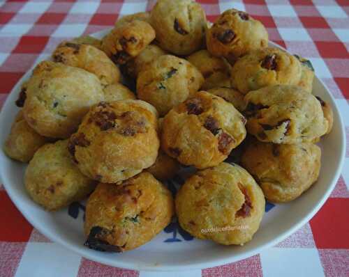 Cookies au chorizo et tomates séchées