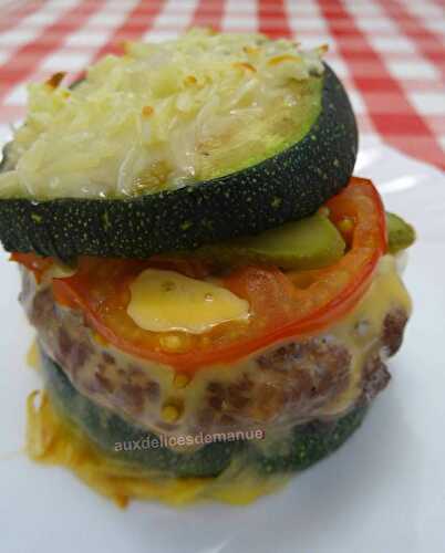 Courgette burger