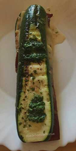 Courgette panini