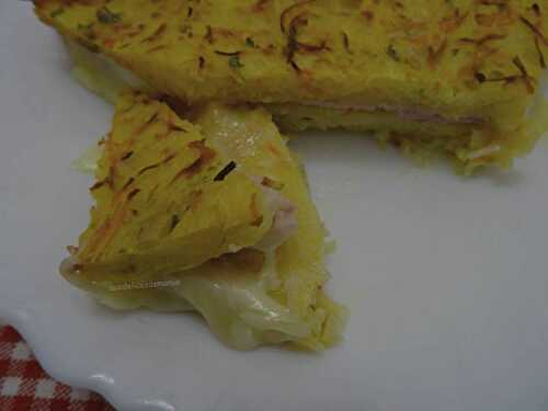 Croque monsieur de pommes de terre