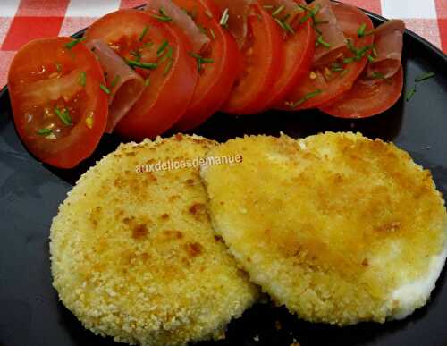 Croquettes de mozzarella panées