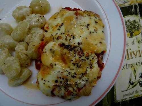 Escalopes de veau façon parmigiana