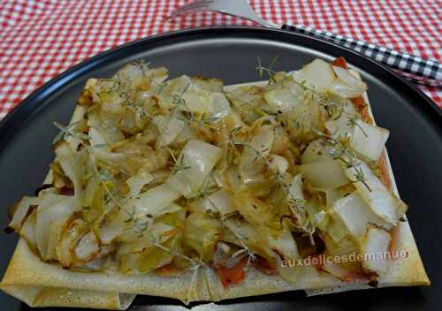 Feuille de brick aux endives et Serrano à la cancoillotte -LIGHT-