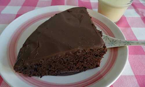 Gâteau au chocolat et courgette