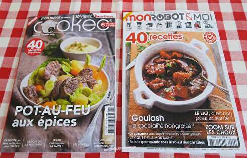 Nouveau magasine pour le robot Cookéo