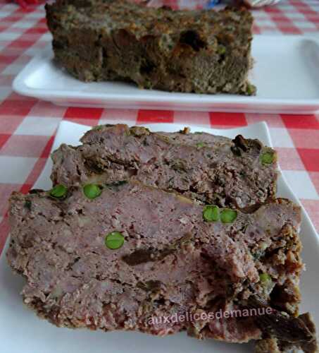 Pain de viande aux cèpes