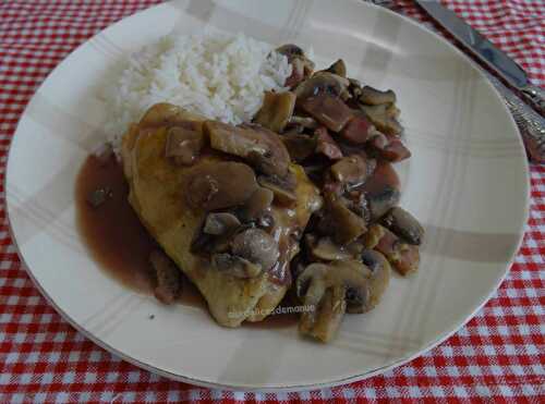 Poulet à la bourguignonne avec M. Cuisine ou pas