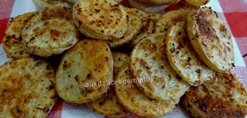 Rondelles de pommes de terre épicées au grill plancha