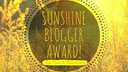 Sunshine Blogger Award