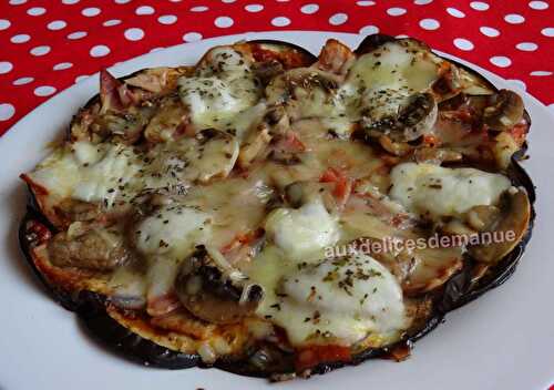 Aubergine-pizza -LIGHT-