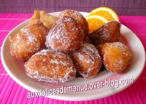 Beignets à l'orange