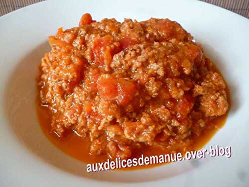 Bolognaise (mijotée)